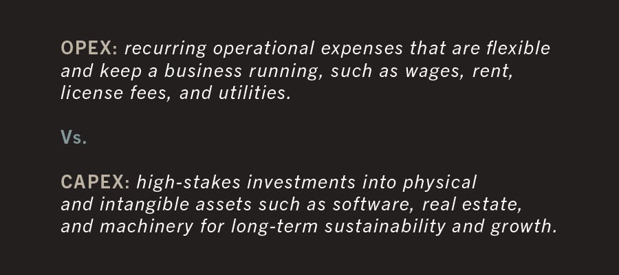 Startup-resource-opex-vs-capex-definition