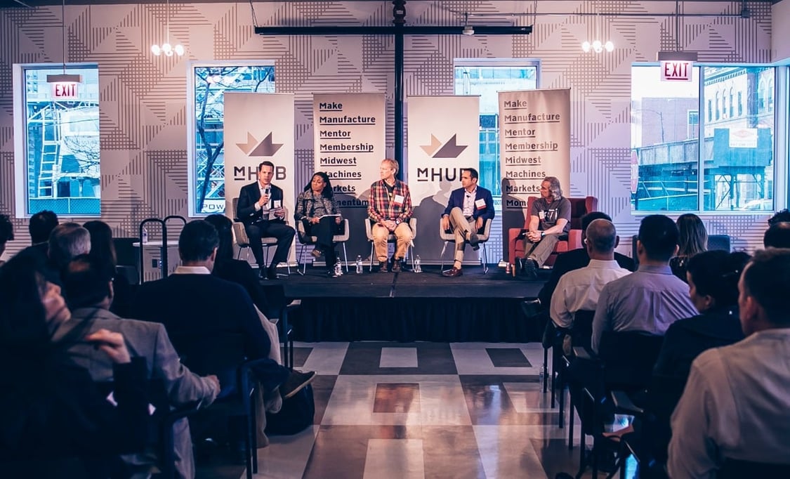 Internet of Things panel (IoT) moderated by Howard Tullman