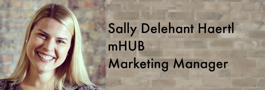 mHUB Marketing Manager Sally Delehant Haertl