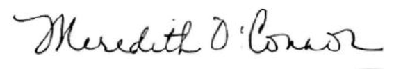 Meredith OConnor Signature